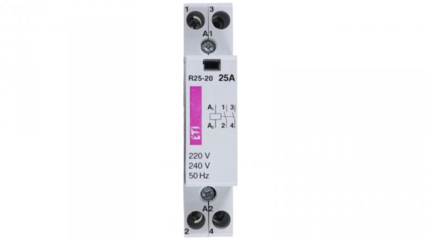Stycznik modułowy 25A 230V AC 2Z 0R R 25-20 230V 002463502