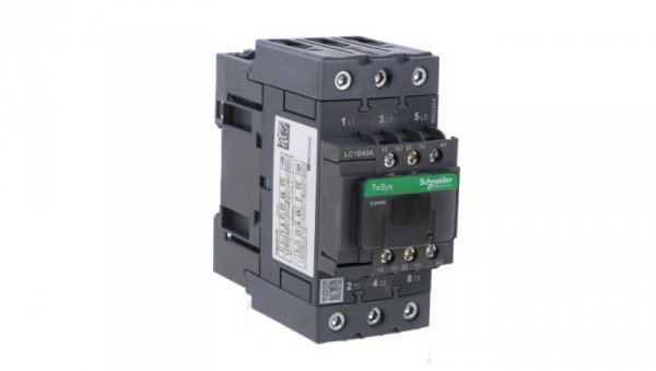 TeSys Deca Stycznik mocy 40A 3P 24V AC 1Z 1R (EVK) LC1D40AB7