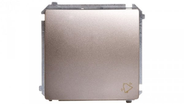 Simon Basic Przycisk /dzwonek/, szybkozłącza, satynowy BMD1.01/29