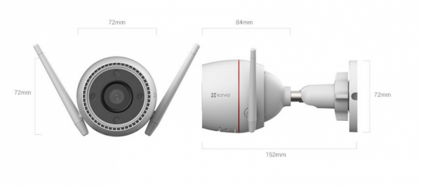 Kamera IP EZVIZ H3c 2K+ 4MP