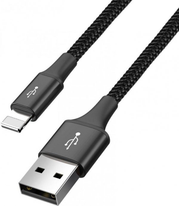 KABEL 4w1 USB-A -&gt; Lighting iPhone / 2x USB-C / micro-USB Baseus Cafule CA1T4-B01 1.2m 3.5A W OPLOCIE