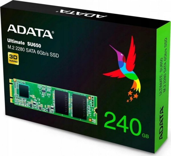 Dysk SSD Adata Ultimate SU650 240GB M.2 TLC 3D 2280 SATA
