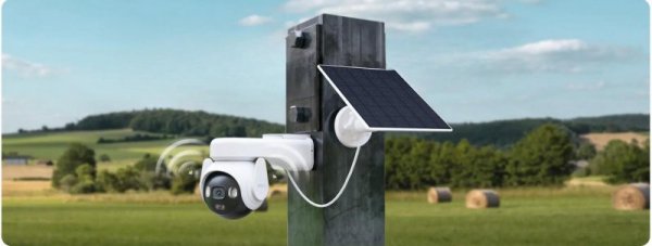 Kamera IP Imou AOV PT KIT 2.4GHz Wi-Fi i 4G 5MPx z panelem solarnym z kartą pamięci 64GB