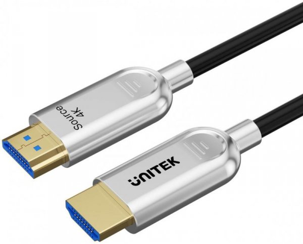 Unitek Kabel optyczny HDMI 2.0 AOC 4K 60Hz 10 m