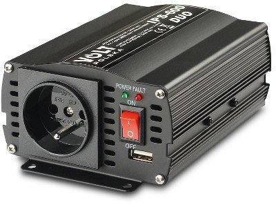 PRZETWORNICA VOLT POLSKA IPS-600 DUO 12V 24V/230V 300/600W