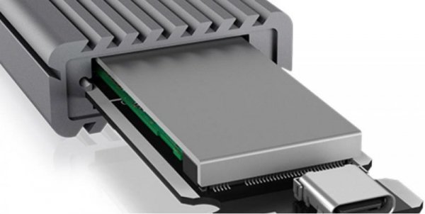 Obudowa IcyBox  IB-1817M-C31 Type-C na PCIe NVMe M.2