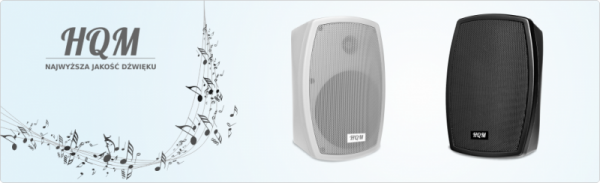 GŁOŚNIK SUFITOWY PA HQM-SOZ1625 16W 100V BIAŁY