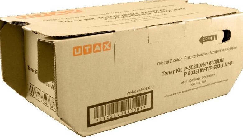 Oryginalny Toner Czarny Utax P5030 (4436010010, 1T02LV0UT0)