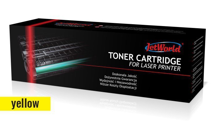 Toner JetWorld zamiennik HP 212X W2122X LaserJet Color Enterprise M554, M555, M578 10K Yellow