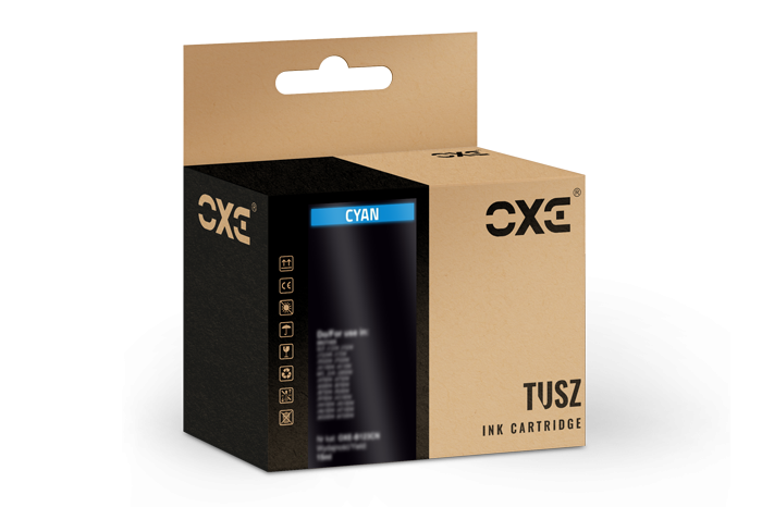 Tusz OXE Cyan BROTHER LC980C/LC985C/LC1100C zamiennik LC-980C / LC-985C / LC-1100C