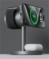 AUKEY LC-MC311A 3w1 Qi2 chłodząca ładowarka bezprzewodowa MagSafe 15W + ładowarka PD 30W