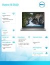 Dell Laptop Vostro 16 (5640) Win11Pro 7-150U/16GB/1TB SSD/16.0 FHD+/Intel Graphics/FgrPr/WLAN + BT/Backlit Kb/4 Cell/3YPS