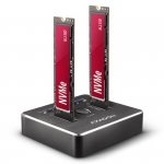 AXAGON ADSA-M2C Stacja dokująca, USB-C 3.2 Gen 2 - 2x M.2 NVMe SSD CLONE MASTER