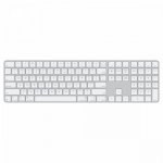 Apple Klawiatura Magic Keyboard z Touch ID i polem numerycznym dla modeli Maca z czipem Apple - angielski (USA) - białe klawisze