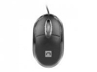 Natec Mysz Vireo 2 1000 DPI optyczna USB Czarna 