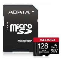 Adata Karta microSD High Endurance 128GB UHS1 U3 V30 A2 100/85MB/s + Adapter 