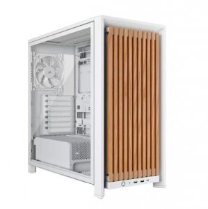 Corsair Obudowa FRAME 4000D RS Wood Mid-Tower White/Oak