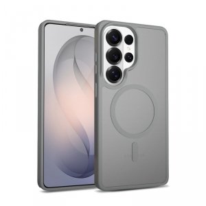 CRONG Etui Hybrid Matte Magnetic - MagSafe Samsung Galaxy S26 Ultra Szare