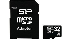 Silicon Power Karta pamięci microSDHC 32GB CLASS 10 + adapter