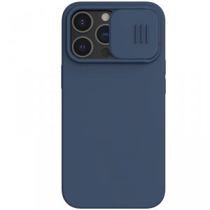 Nillkin Etui CamShield Silky iPhone 13 Pro Niebieskie
