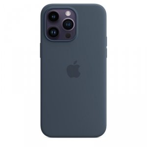 Apple Etui silikonowe z MagSafe do iPhone 14 Pro Max - sztormowy błękit