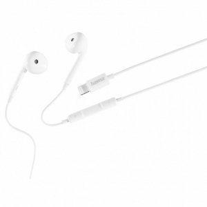 Hama Słuchawki douszne Glow z mikrofonem lightning