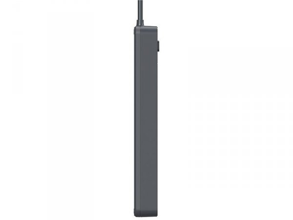 Tracer Listwa zasilająca antyprzepięciowa Power Line+ 1,8m grafitowa 5 gniazd