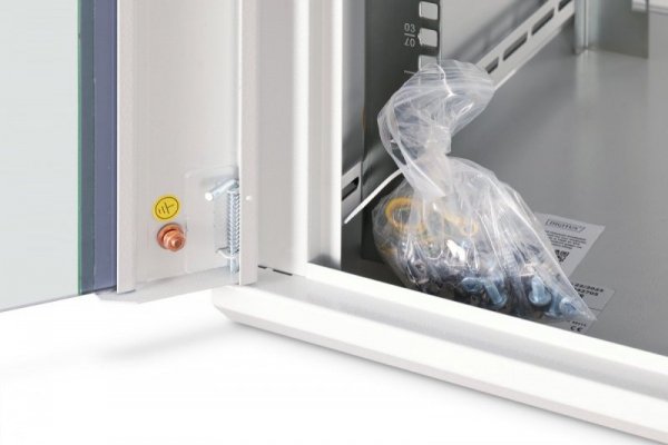 Digitus Szafa sieciowa wisząca Dynamic 19" 9U rack 474x600x600mm, drzwi szyba, szara, niezłożona, 60kg