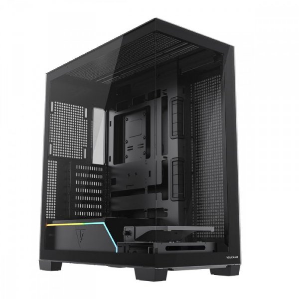 MODECOM Obudowa PC VOLCANO STELLAR PLUS ARGB MIDI NF Czarna
