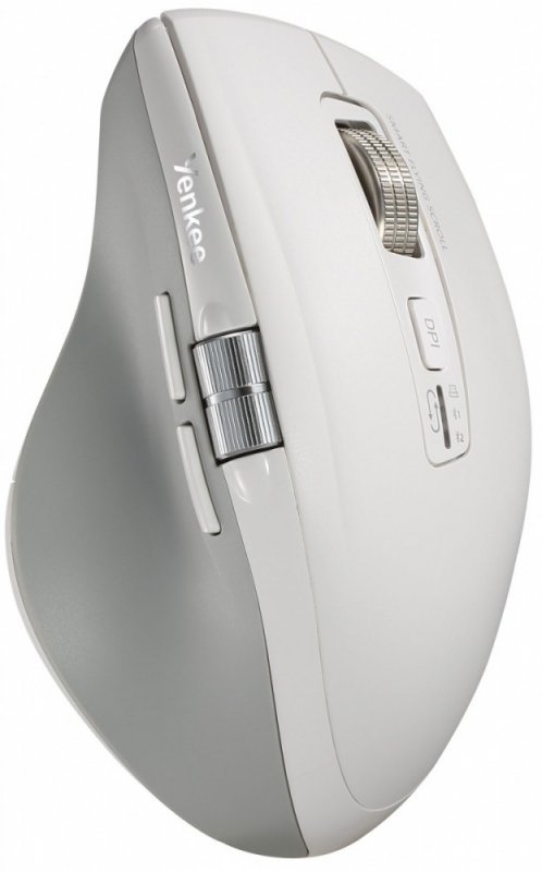 YENKEE Mysz bezprzewodowa, akumulator, Dual 2xBT +USB2,4G Flying Scroll