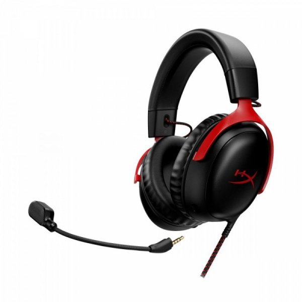 HyperX Zestaw słuchawkowy CloudX III czarno-czerwony Gaming - 727A9AA