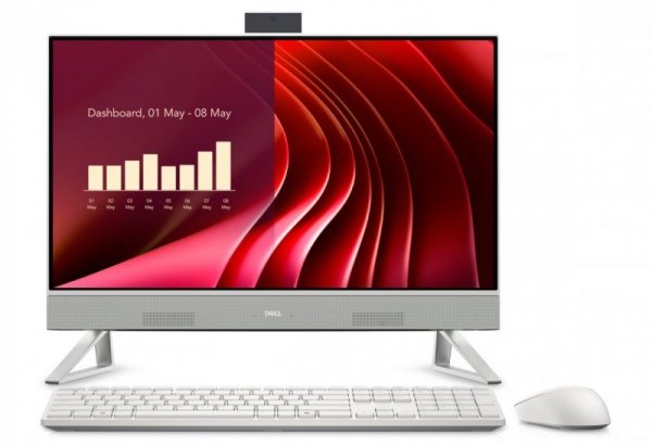 Dell Komputer Dell 24 All-in-One EC24250 Win11Pro CORE 7-150U/  16GB/1TB/23.8 FHD Touch/Intel Graphics/Cam/WLAN + BT/3Y ProSuppo