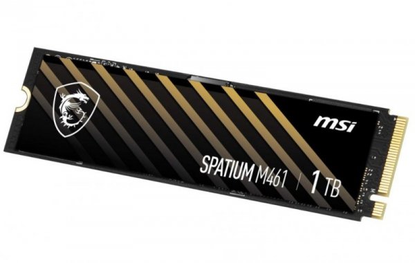 MSI Dysk SSD SPATIUM M461 1TB M.2 PCIe 4.0 4700/1700MB/s