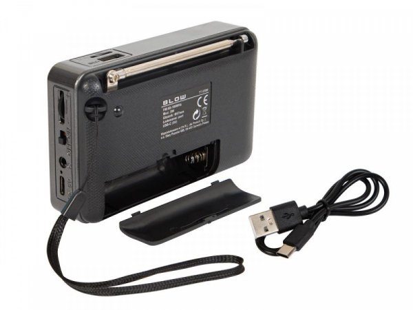 BLOW Radio przenośne analogowe AM/FM Bluetooth RA18