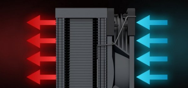 MODECOM Chłodzenie powietrzne Volcano 0C T102 LCD ARGB 120 czarne