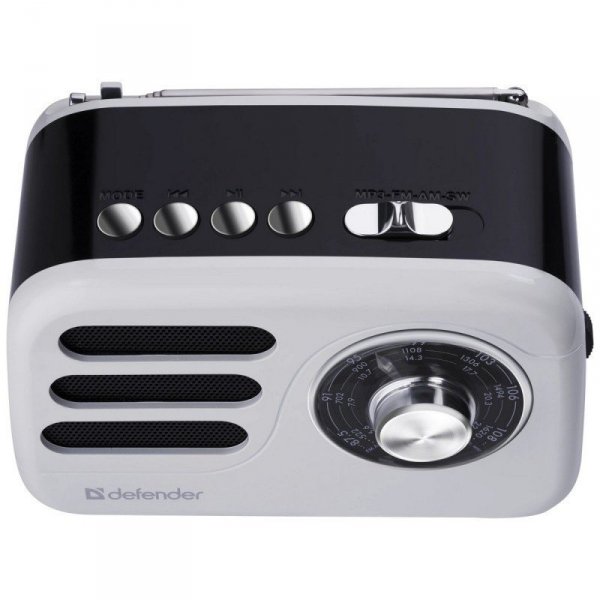 Defender Głośnik bluetooth SIGNAL 5W radioodbiornik retro