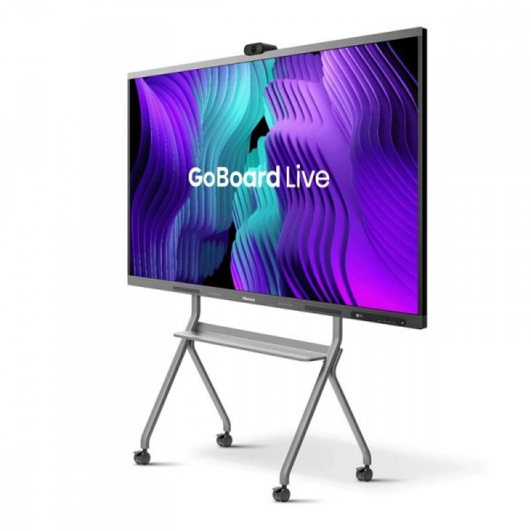 Hisense Monitor interaktywny 75MR6DE 75 cali 4K GoBoard Live zaawansowany wyświetlacz interaktywny z wbudowaną kamerą 4K