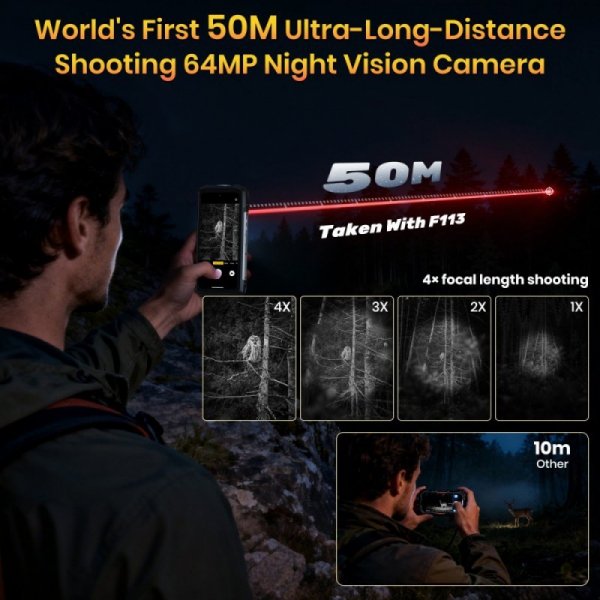 Fossibot Smartfon F113 gray