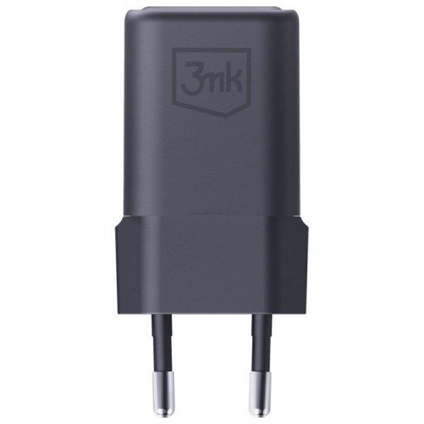 3MK Ładowarka sieciowa Hyper Charger PD 33W GaN QC4+ PPS AFC FCP SCP USB-A USB-C czarna