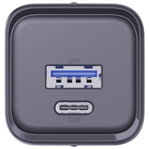 3MK Ładowarka sieciowa Hyper Charger PD 33W GaN QC4+ PPS AFC FCP SCP USB-A USB-C czarna