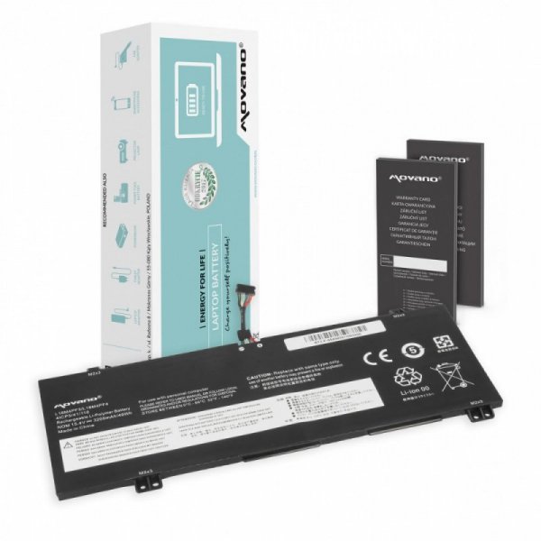 Movano Bateria L18M4PF3 L18C4PF4 do Lenovo IdeaPad S540 - 3200 mAh (49 Wh)
