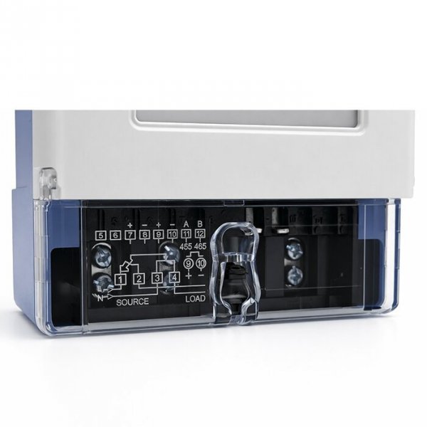 Qoltec Jednofazowy miernik zużycia energii | 230V | 5(60)A | LCD