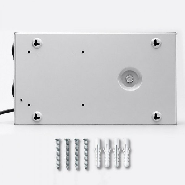 Qoltec Stabilizator napięcia AVR 2000VA | 1200W | Toroidalny transformator