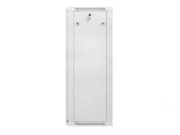 Lanberg Szafa instalacyjna wisząca 19 cali 27U 600X450mm szara (drzwi szklane)