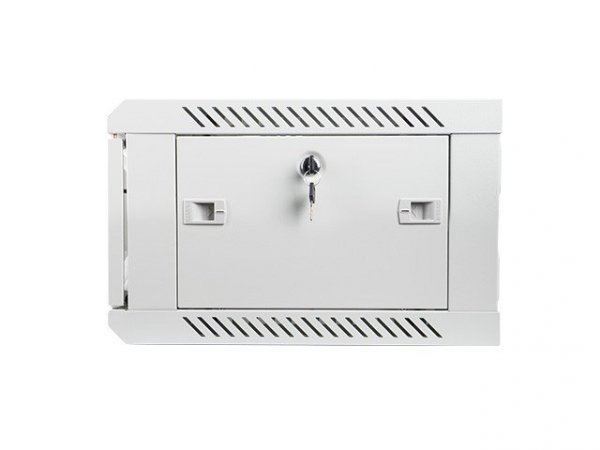 Lanberg Szafa instalacyjna wisząca 19 cali 4U 600X450mm szara (drzwi szklane)
