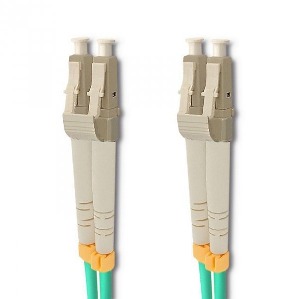 Qoltec Patchcord światłowodowy LC/UPC-LC/UPC | MM | 50/125 | OM3 | 3m