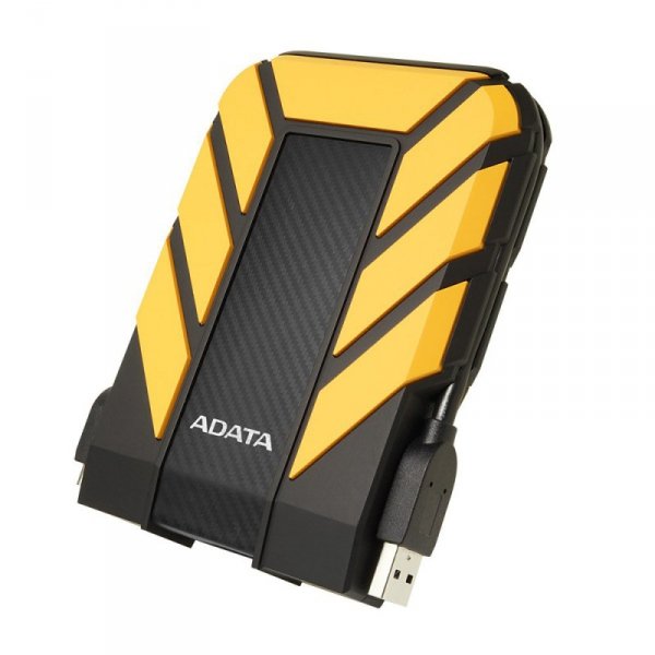Adata Dysk twardy DashDrive Durable HD710 1TB 2.5 USB3.1 żółty