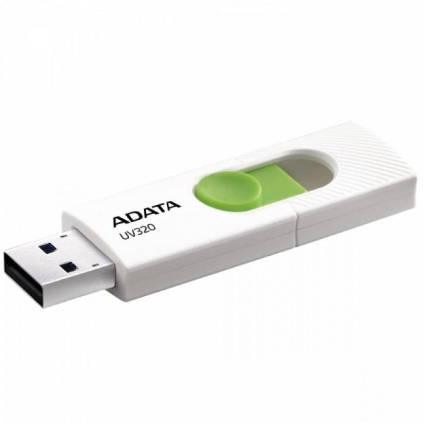 Adata Pendrive UV320 32GB USB 3.2 Gen1 Biało-zielony