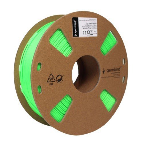 Gembird Filament drukarki 3D PLA/1.75mm/zielony