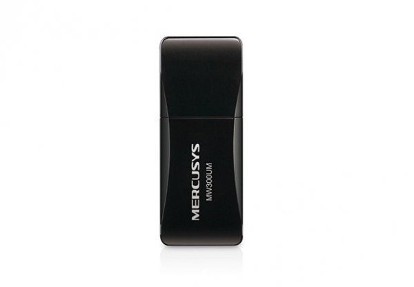 TP-LINK Karta sieciowa Mercusys MW300UM Mini WiFI N300 USB 2.0